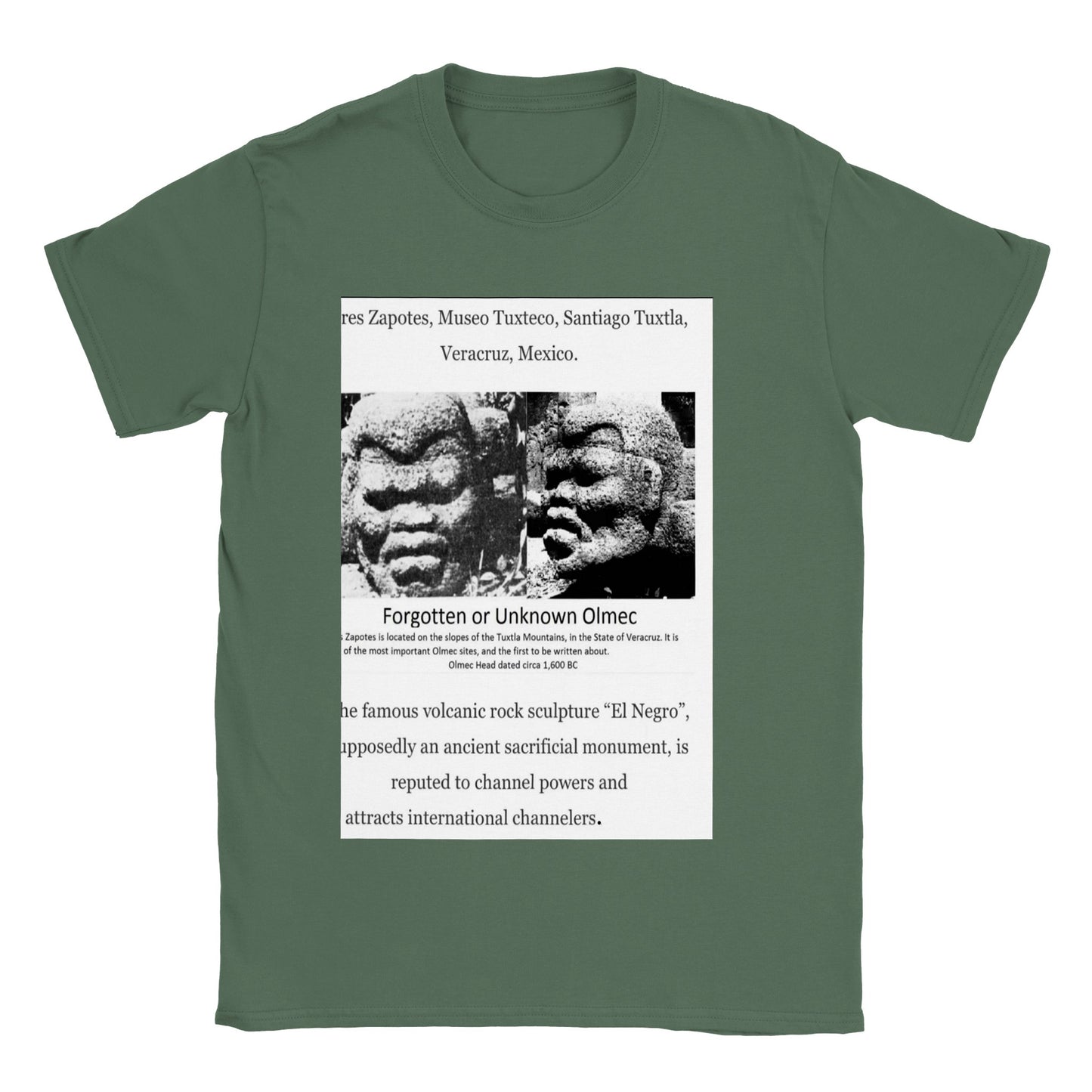 Olmec Stone Head- El Negro