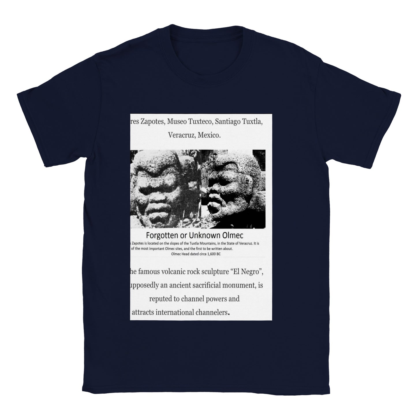 Olmec Stone Head- El Negro